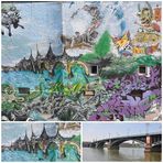 So sehen Sprayer die Theodor - Heuss - Brücke in Mainz