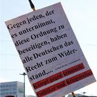 So sieht Widerstand aus!