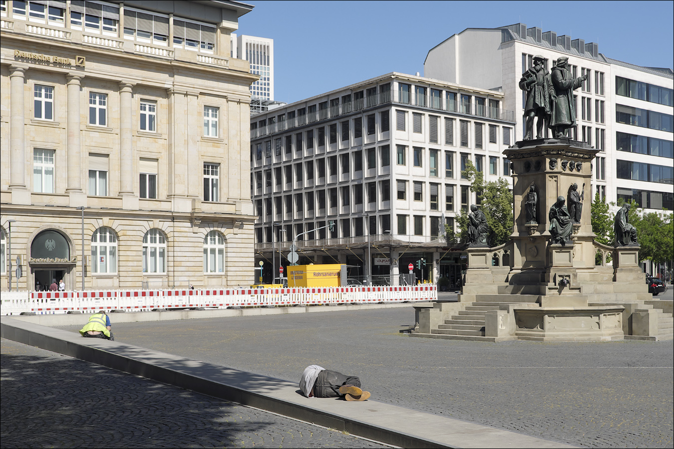 So sieht's aus ... Frankfurt eben.