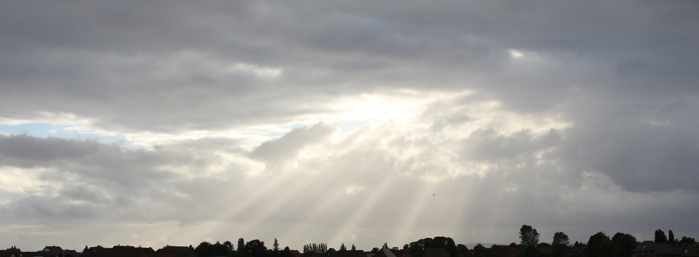 so viele Wolken