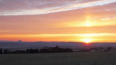 So war die Sonne dann aufgegangen an dem besonderen Morgen...