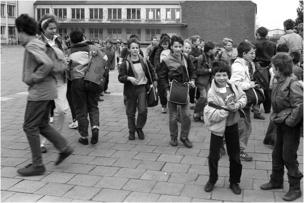 So war es früher in der Schulpause