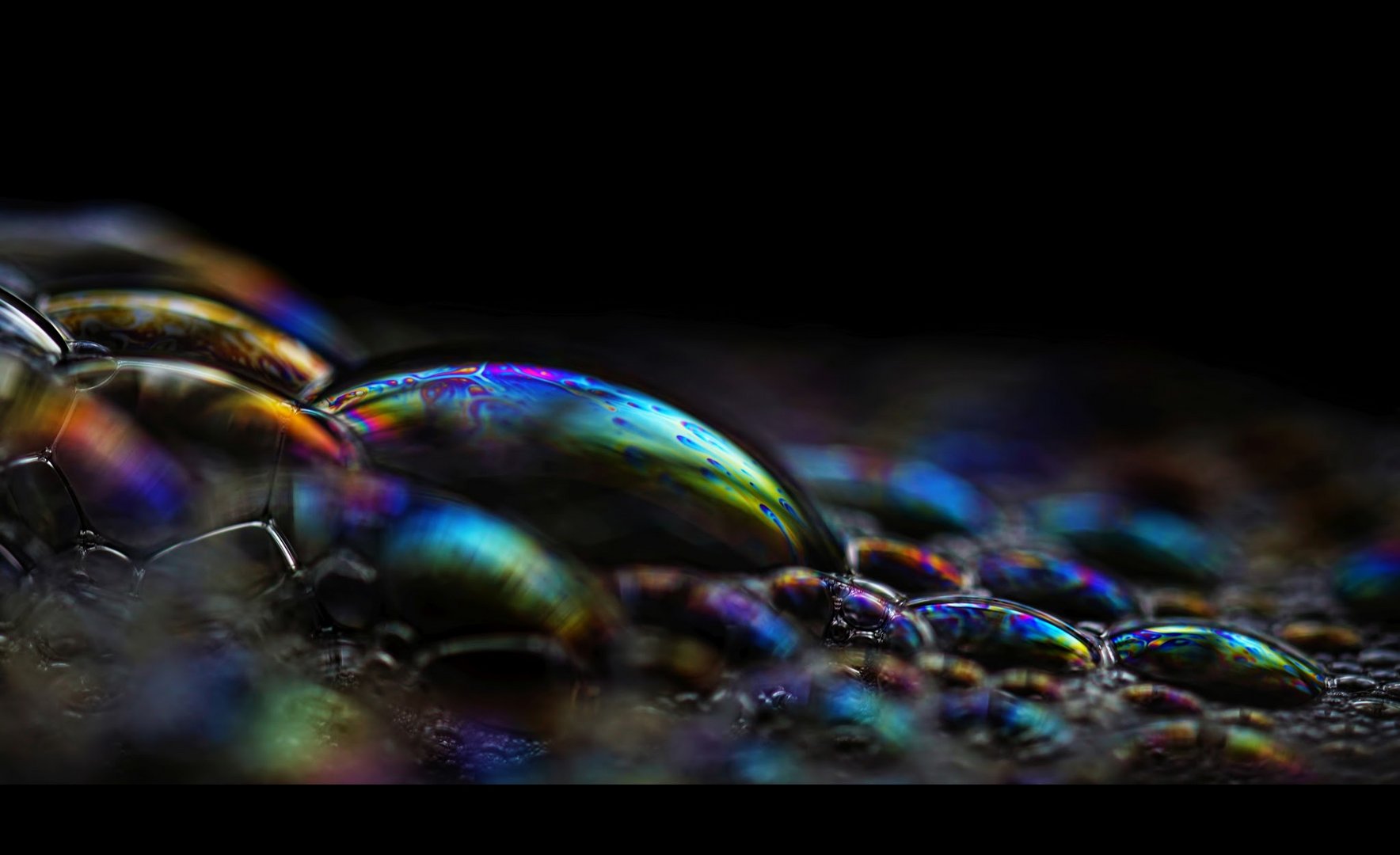 soap bubbles