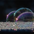 . . .  soap bubbles   . . .