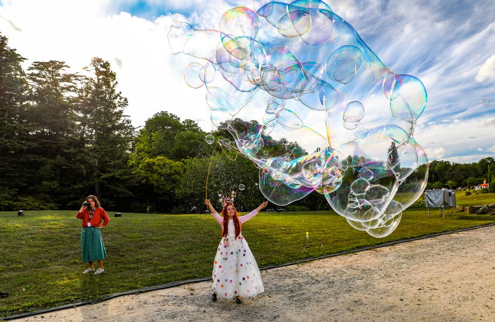 Soap Bubbles in the Sky