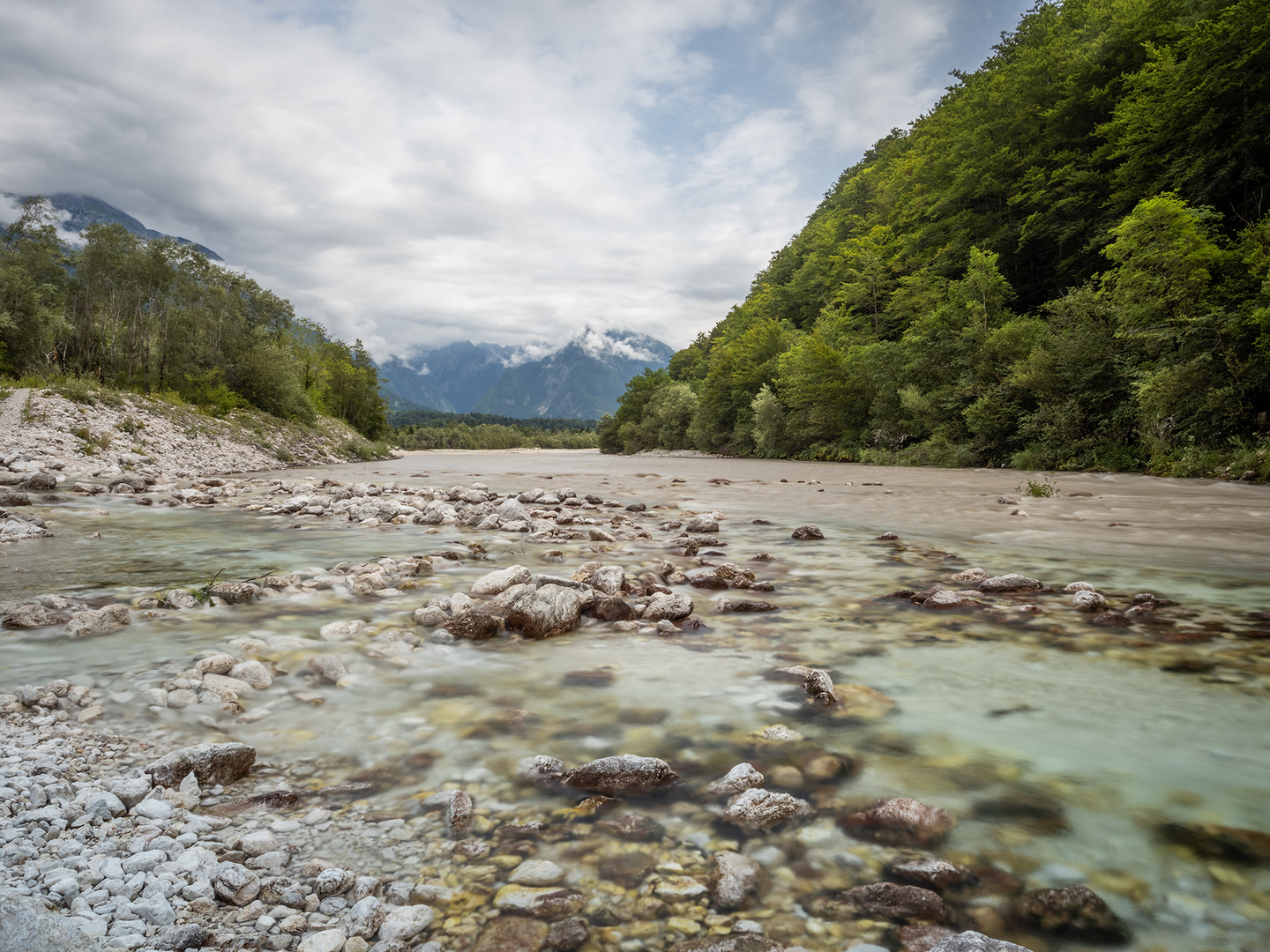 Soca bei Bovec