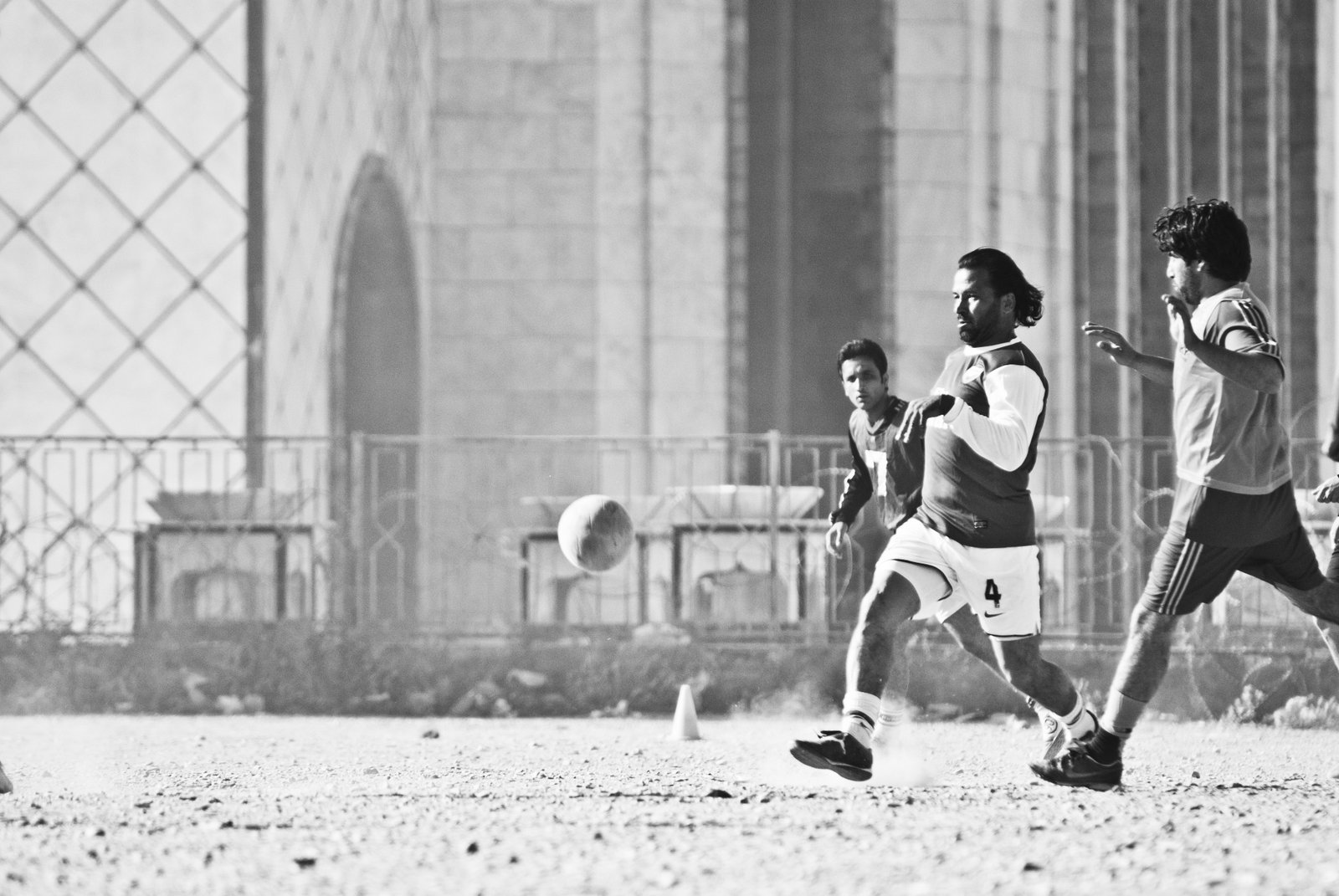 Soccer Players in Kabul