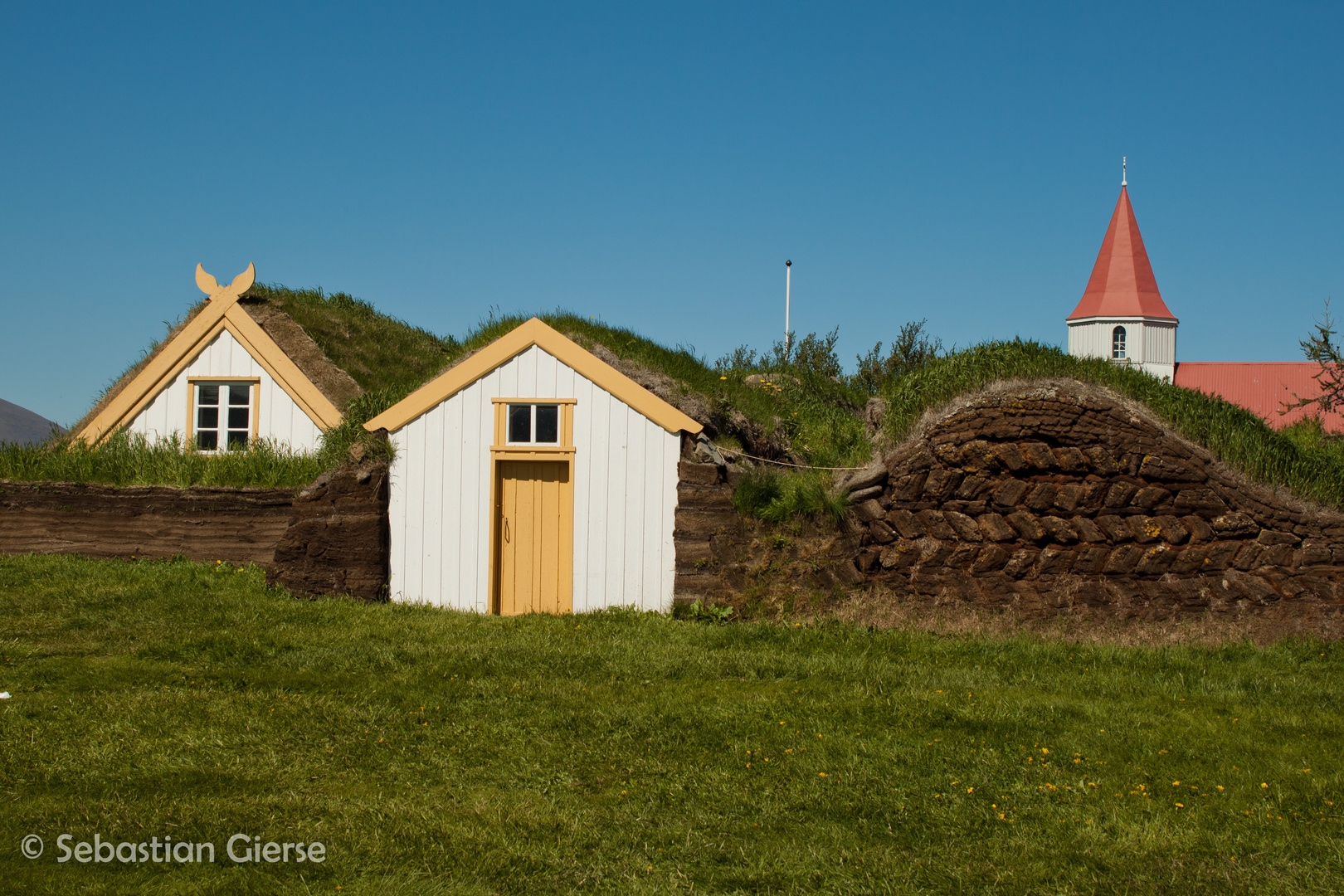 Sod houses