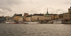 Sodra Blasieholmshamnen - View on Gambla Stan