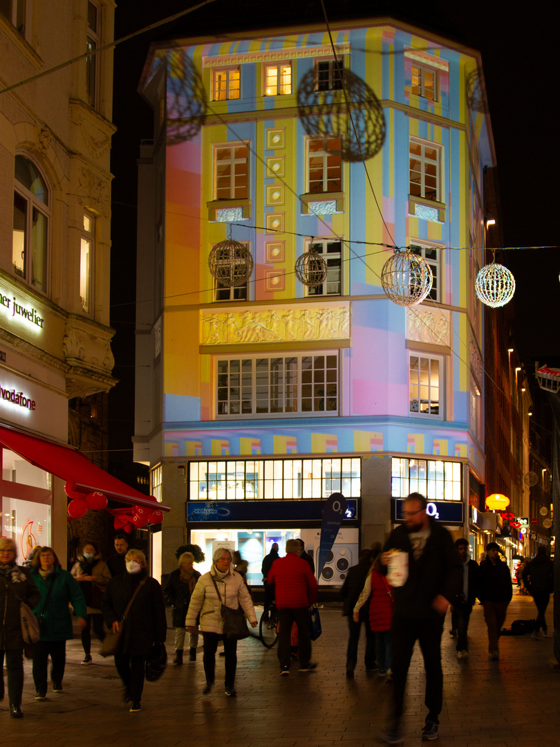 Sögerstraße beim Bremen Lichtshow