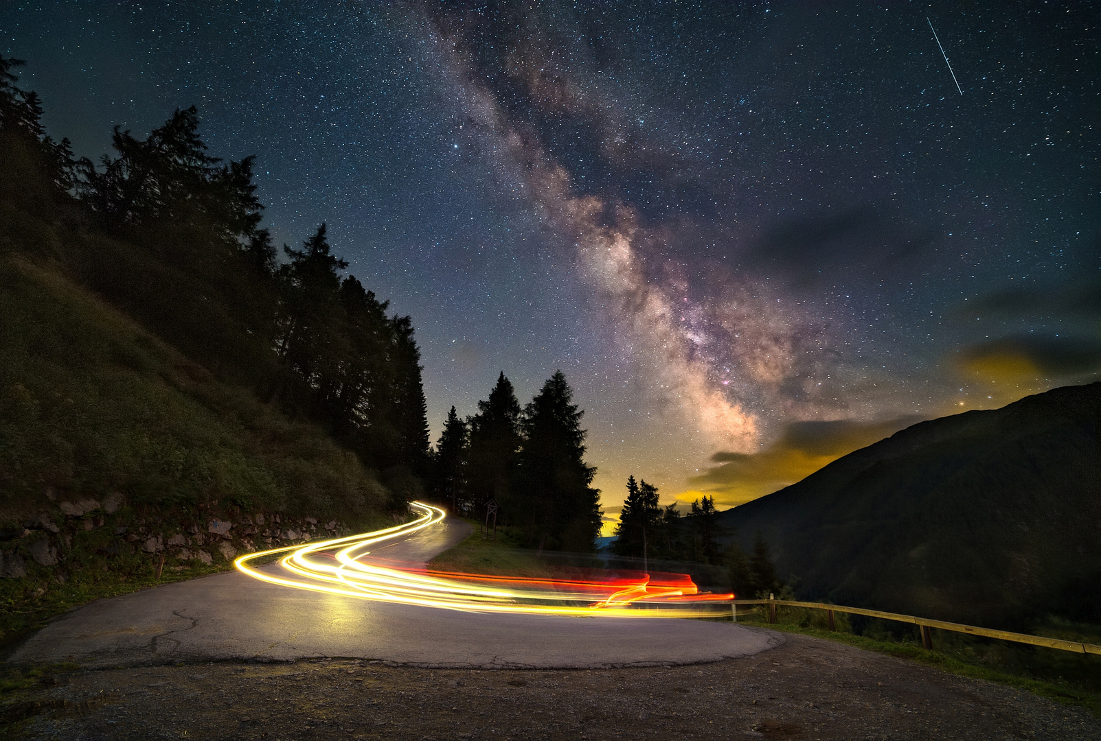 Sölkpass in der Nacht