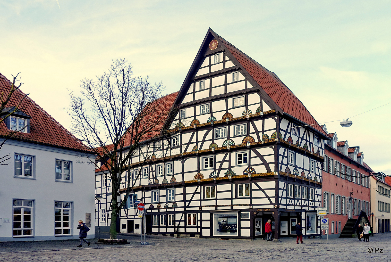 Soest Haus Zur Rose Foto Bild World Spezial Architektur
