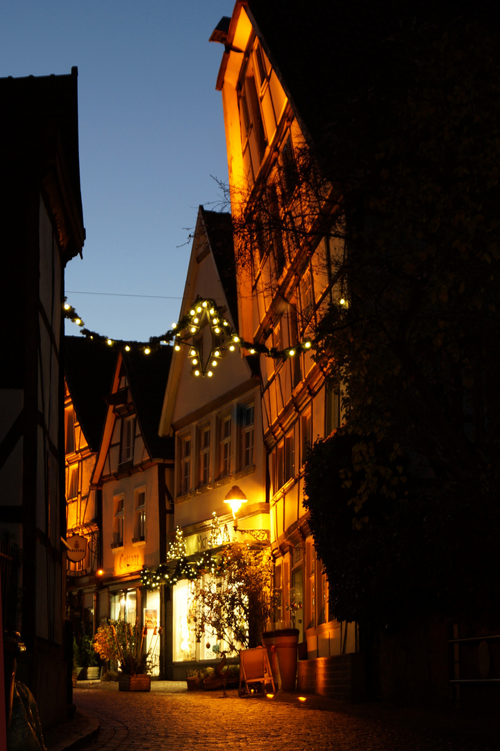 Soest in der Nacht Rathausplatz