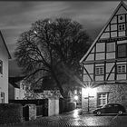 Soester Altstadt in S/W