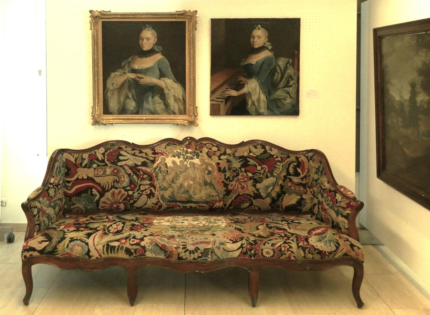 Sofa für Kunstliebhaber