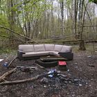 Sofa im Wald