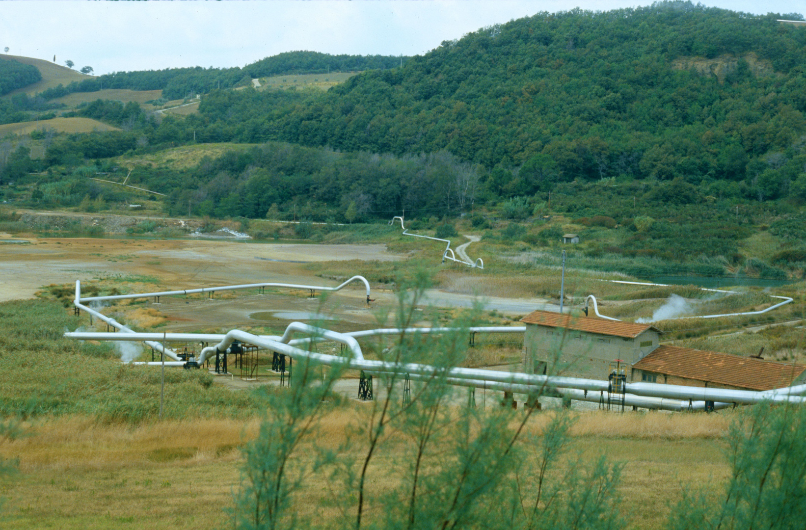 Soffionen-Felder von Larderello - Geothermische Energie