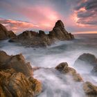 Soft sunset waves - Las Suaves olas del Ocaso