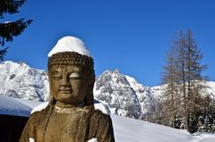 Sogar der Buddha lächelt