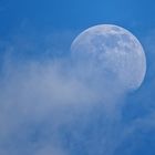 sogar der Mond macht blau