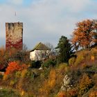 sogar der Turm verfärbt sich