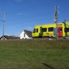 ..Sogar in der Schweiz gibt es Züge..