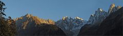 Soglio: Balkon mit Bergsicht