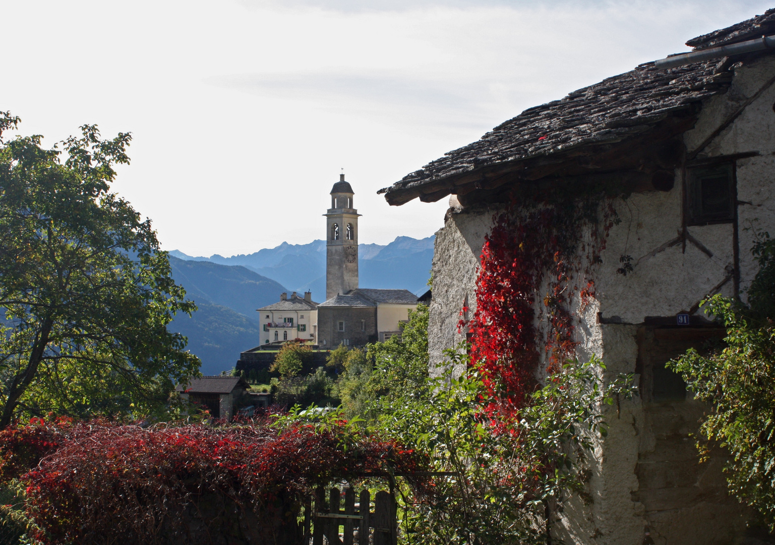 Soglio - das schönste Dorf der Schweiz