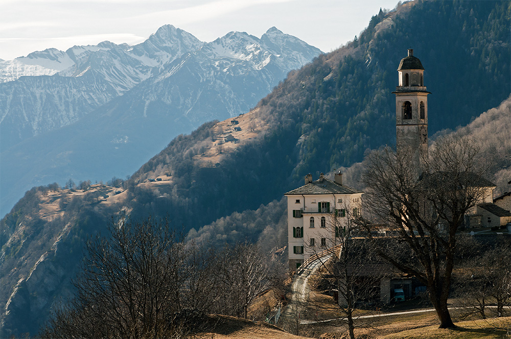 Soglio im März