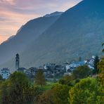 Soglio - letztes Licht - erstes Licht