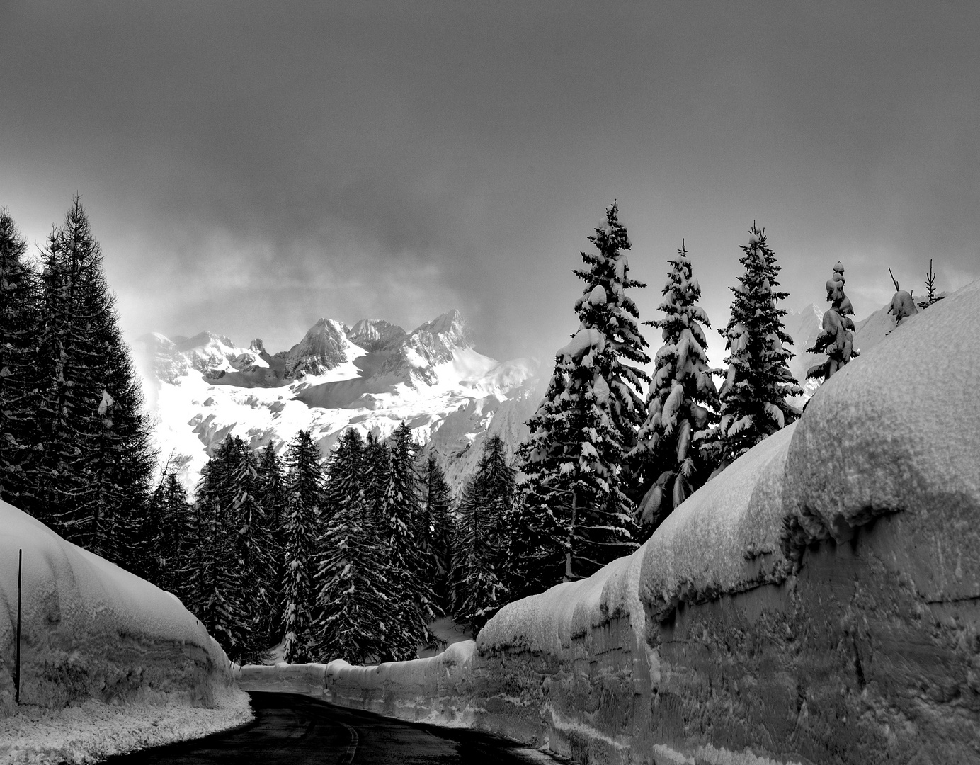 Sogno tra le nuvole e neve