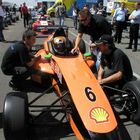 Sohn von Nicky Lauda auf dem Nürburgring.