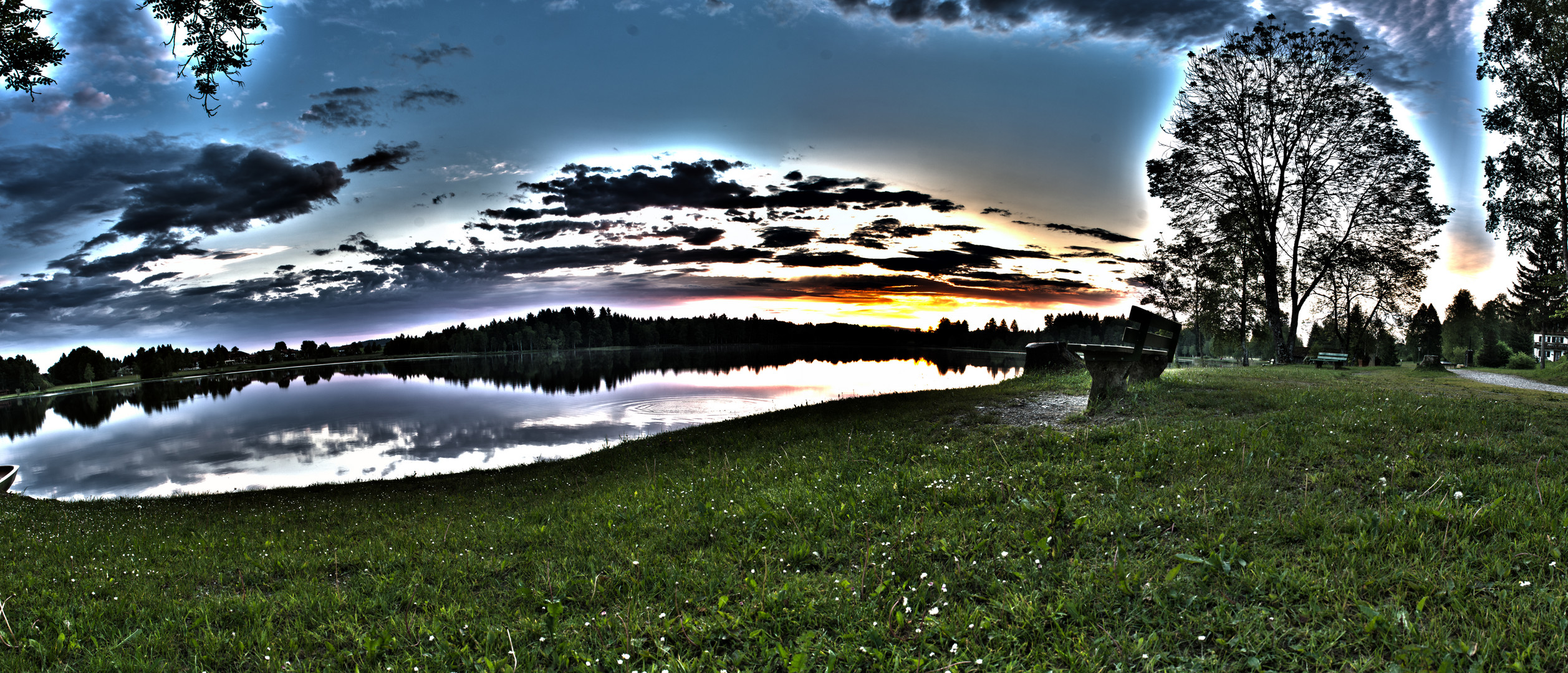 Soiener See Panorama von der "Promenade"