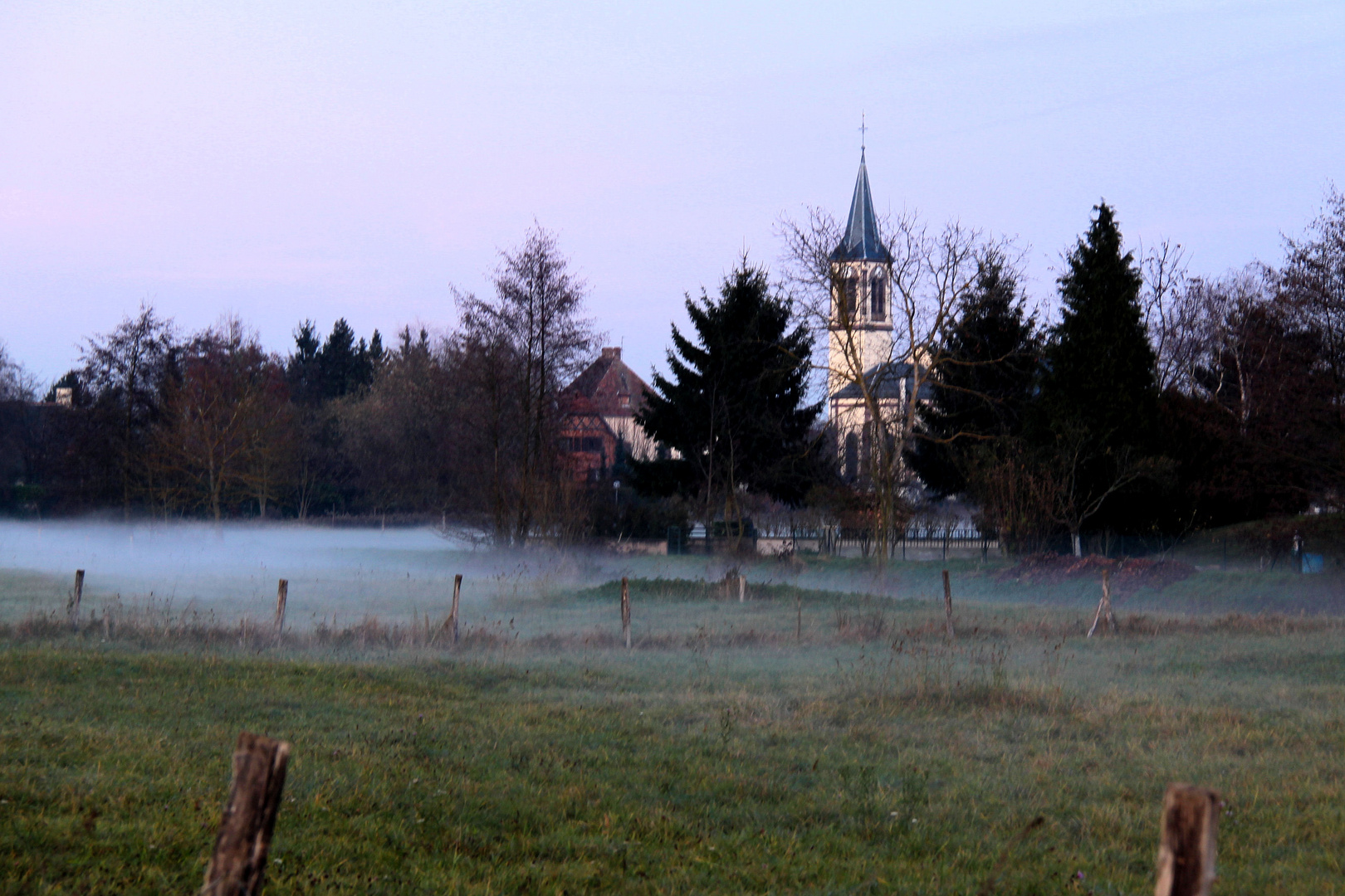 soir brumeux!