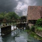 soir d' orage au moulin de maintenay