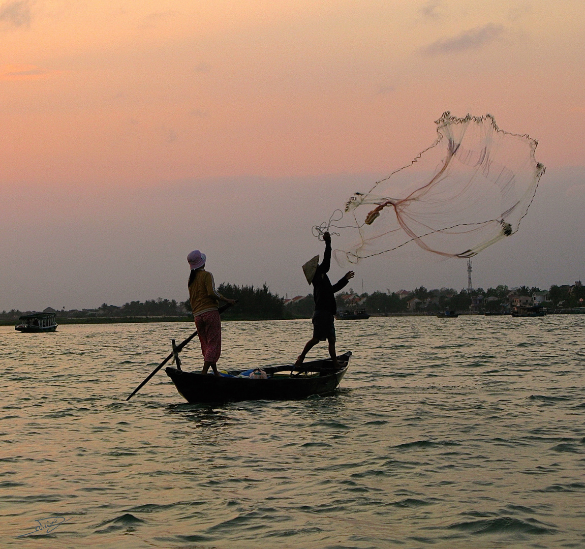 Soir de pêche