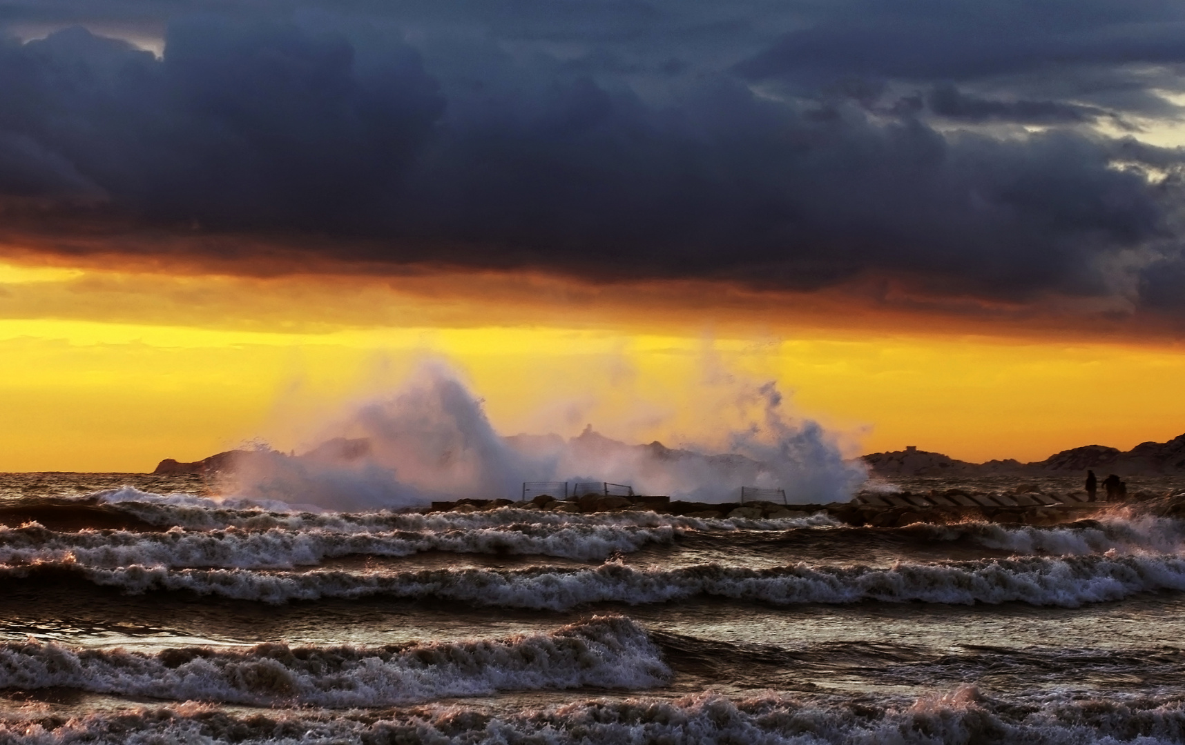 Soir de tempête