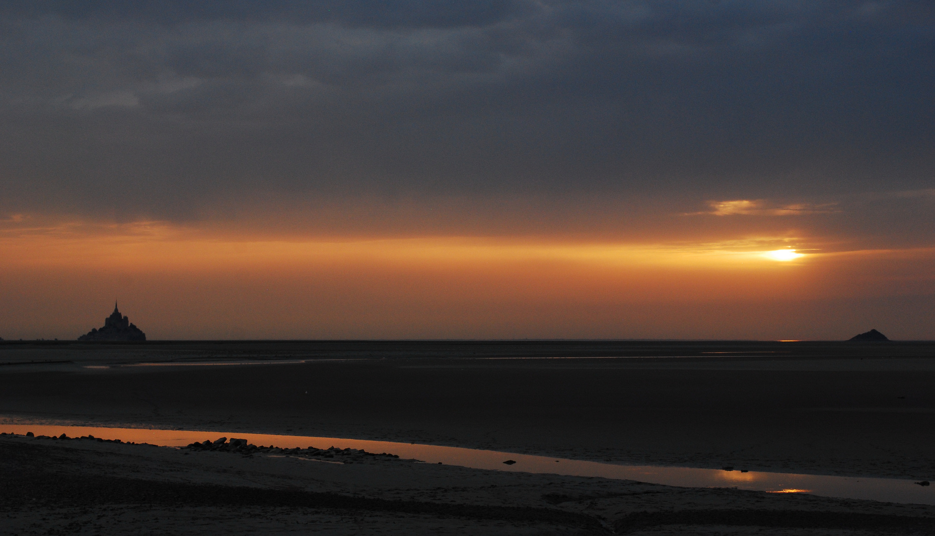 Soir d'été sur la baie ...