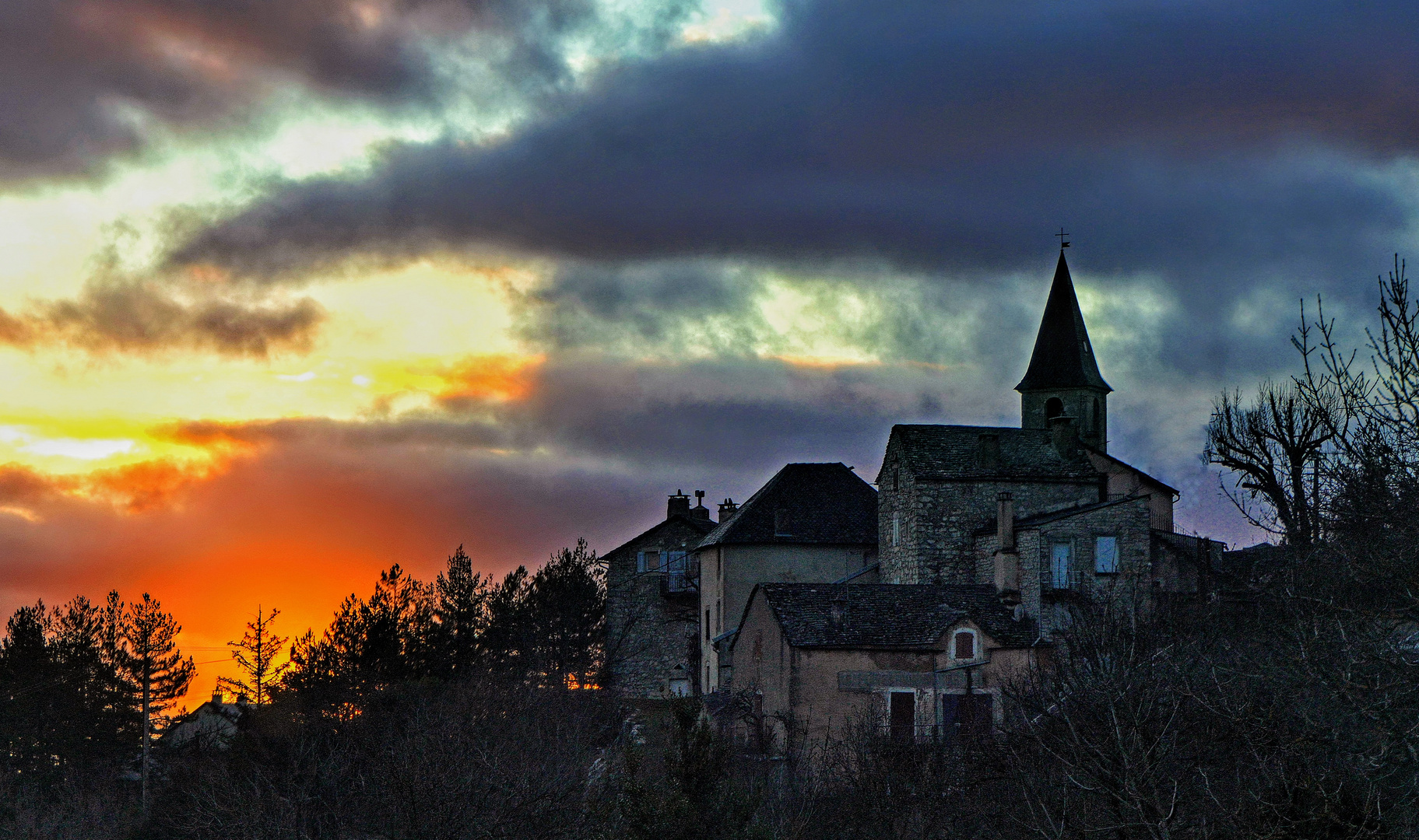 Soir d'hiver