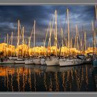 Soir doré à Barcelone