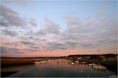 Soir sur la côte normande.