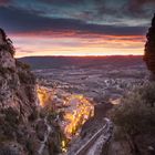 soirée a Moustiers