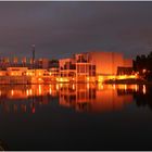 Sokos-Hotel Ausblick in Espoo bei Nacht