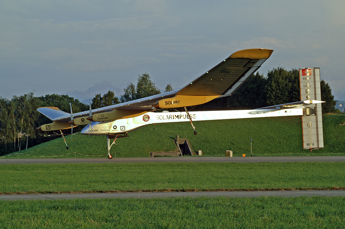 SolarImpulse back from Africa 1
