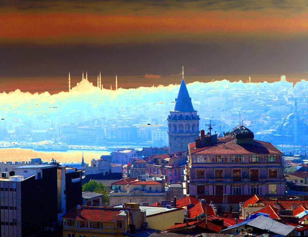 solarised Istanbul