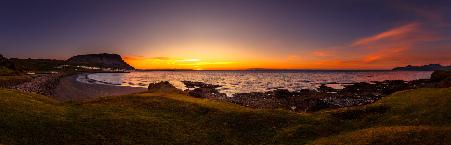 Sólarlag | Sonnenuntergang in Island