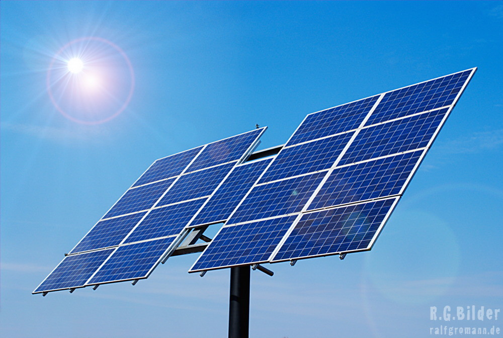 Solarpanel Foto & Bild industrie und technik, energietechnik