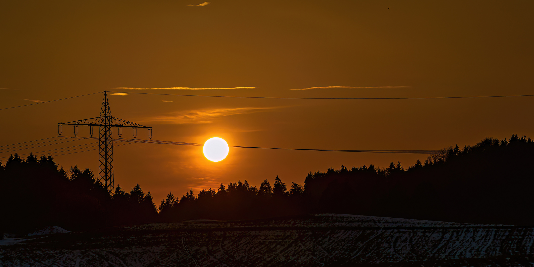 Solarstromleitung 