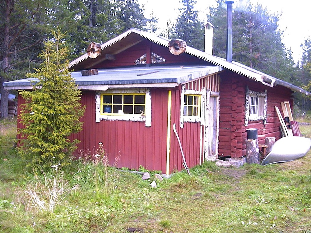 Solberget Holzfällerhütte