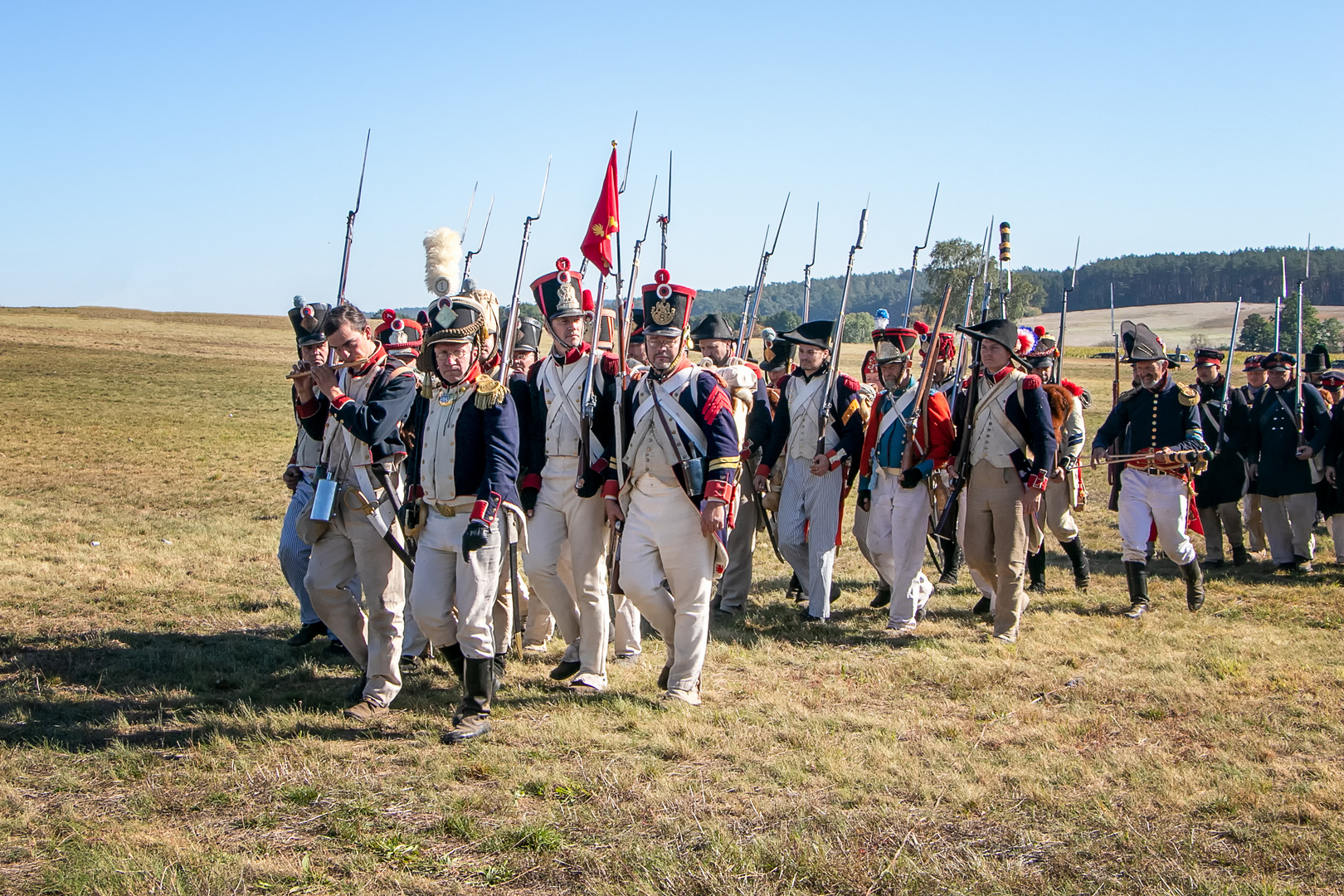 Soldaten aus der Göhrdeschlacht 1813